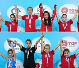 Tokatlı minik güreşçiler, Türkiye Şampiyonası’ndan 5 madalyayla döndü