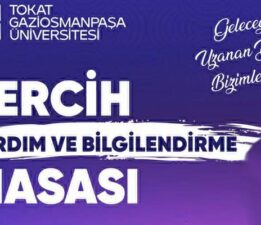 TOGÜ’den “Tercih Yardım ve Bilgilendirme Masası”