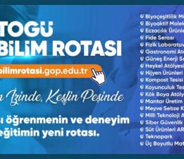 TOGÜ’den bilim iletişimini güçlendiren yeni proje “Bilim Rotası”