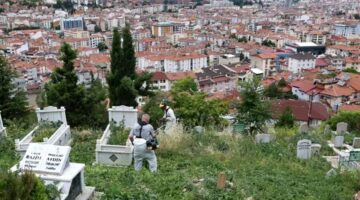 Tokat’ta mezarlıklar için “Yaz Bakımı” devam ediyor