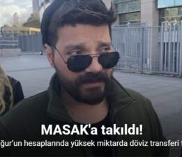 Oğuzhan Uğur’un banka hesabına deprem zamanında yurt dışından döviz girişi olduğu tespit edildi