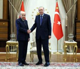 Cumhurbaşkanı Erdoğan, MHP lideri Devlet Bahçeli’yi kabul etti