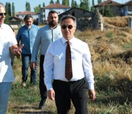 Rektör Yılmaz, ‘Sebastapolis Kazı Alanı’nı yerinde inceledi