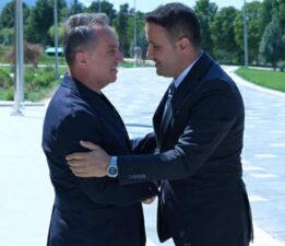 Tokat Cumhuriyet Başsavcısı Erhan Birol Rektör Fatih Yılmaz’ı ziyarat etti