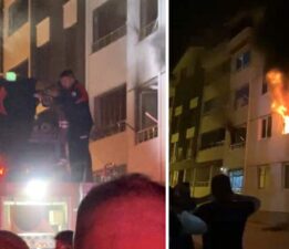 Tokat’ta apartman dairesinde yangın paniği: 4 kişi dumandan etkilendi