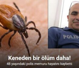 Kenenin ısırdığı polis memuru hayatını kaybetti