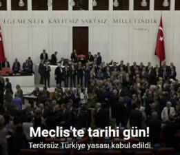 “Milli Dayanışma ve Toplumsal Bütünleşmenin Güçlendirilmesi Kanun Teklifi” yasalaştı