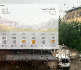 Tokat’ta yarın itibarıyla sıcaklık 11 derece birden değişecek