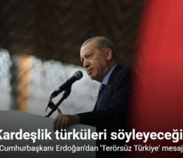 Cumhurbaşkanı Erdoğan: “Sizler yalnızca ailelerinizin değil, bu milletin evlatlarısınız”