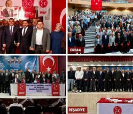 MHP, Tokat’ta 4 ilçe kongresini tamamladı
