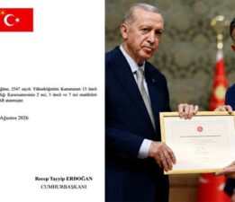 Başkan Suat Mantar’ın ağabeyi “Prof. Dr. Hacı Ali Mantar” rektörlüğe atadı