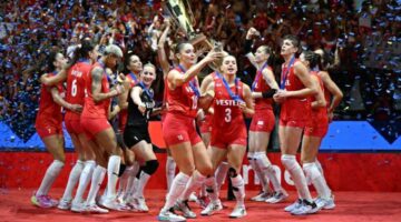 A Milli Voleybol Takımı, üst üste 2. kez Avrupa şampiyonu