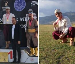 Tokatlı atlı okçu Mustafa Koçak Erzincan’da Türkiye şampiyonu oldu