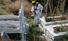 Tokat’ta 35 mezarlığın bakımı için yeni makineler hizmete alındı
