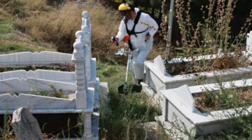 Tokat’ta 35 mezarlığın bakımı için yeni makineler hizmete alındı