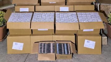 Kaçak tütün operasyonunda 600 bin makaron ele geçirildi