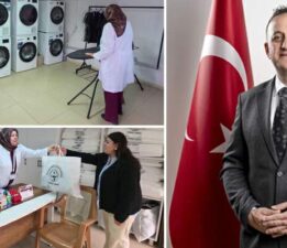 Turhal Belediyesi’nden üniversite öğrencilerine ücretsiz çamaşır yıkama hizmeti