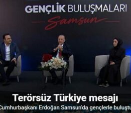 Samsun’da Cumhurbaşkanı Erdoğan’dan “Terörsüz Türkiye” ve “Mekke Antlaşması” mesajı