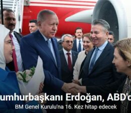 Cumhurbaşkanı Erdoğan, ABD’de