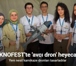 TEKNOFEST’te “avcı dron” heyecanı