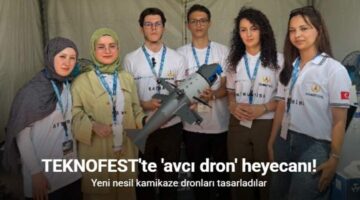 TEKNOFEST’te “avcı dron” heyecanı