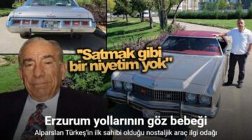 MHP’nin Kurucu Genel Başkanı Alpaslan Türkeş’in ilk sahibi olduğu klasik araç 53 yıldır orijinalliğini koruyor