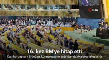 Cumhurbaşkanı Erdoğan, BM konuşmasının ardından dakikalarca alkışlandı