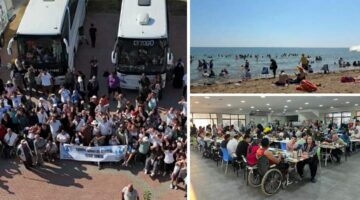 Tokat’tan 250 engelli birey ve yakını Akdeniz’in güzel sularıyla buluştu