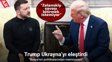 Trump Ukrayna’yı eleştirdi, Rusya’nın politikalarından memnun olduğunu ifade etti