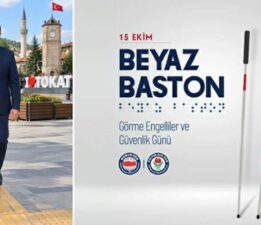 Başkan Yunus Yılmaz’ın, “15 Ekim Beyaz Baston Günü” mesajı
