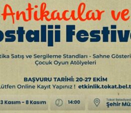 “Antikacılar ve Nostalji Festivali” başlıyor