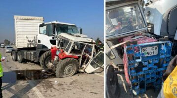 Tokat’ta tır traktörle çarpıştı: 2 ölü, 1 yaralı