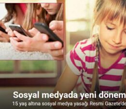 15 yaş altına sosyal medya yasağı Resmi Gazete’de