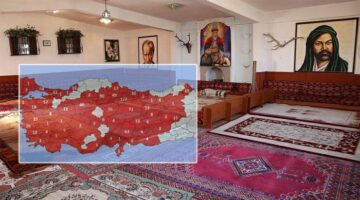 Türkiye’deki cemevlerinin illere göre dağılımı