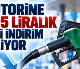 Motorine 4,95 TL indirim geliyor