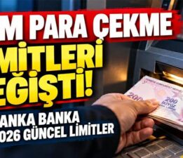 Bankaların limitleri değişti, 50 bin lirayı tek seferde verecek