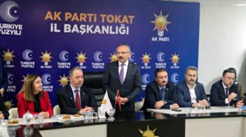 Yusuf Beyazıt, Tokat’ta AK Parti teşkilatıyla buluştu